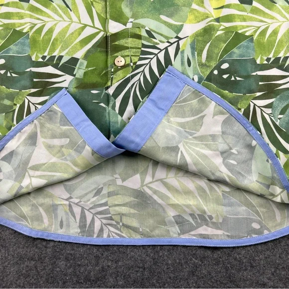 Tommy Bahama NWT $128 Coconut Point Palma Fresca Large Dark Monstera - Picture 9 of 16